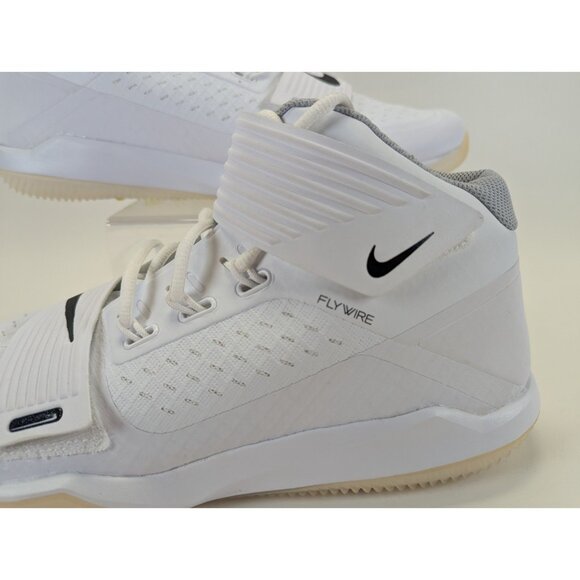 Nike Force Savage Turf Mid Pro Football Cleats White/Black AQ8130-100 Men’s 13 main image 4